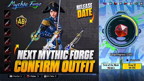 Next Mythic Forge Confirm Leaks 😱🥵 Upgrade Gun Skin 😍 Release Date