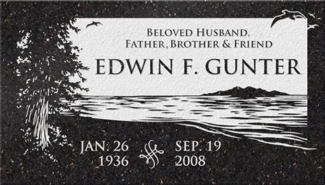 Individual Headstone Designs | Pacific Coast Memorials