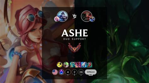 Ashe Support Vs Swain NA Grandmaster Patch 12 17 YouTube