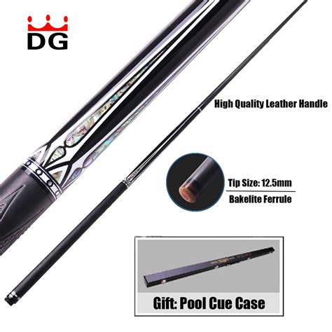 10 5 11 5 12 5mm Billiard Cues Black Technology Carbon Fiber Shaft Pool