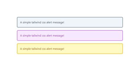 Top Tailwind Css Alert Examples Stackfindover