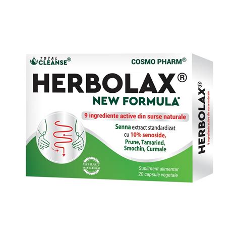 Herbolax New Formula Capsule Cosmopharm Dr Max Farmacie