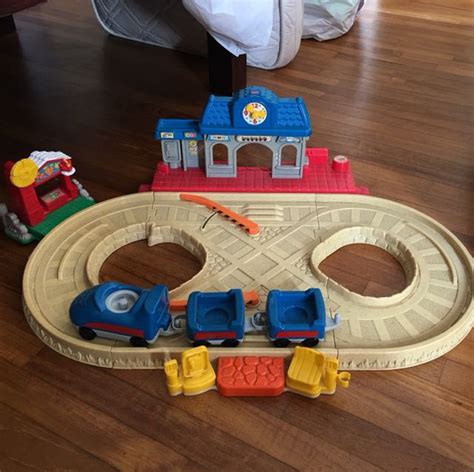 Fisher Price Little People Train set, Babies & Kids, Infant Playtime on Carousell