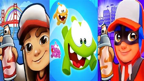 Subway Surfers San Francisco VS Copenhagen 2022 VS Om Nom Run