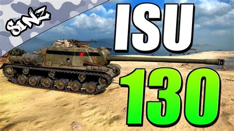 130MM NAVAL GUN HMH ISU 130 Gameplay World Of Tanks Console Tank