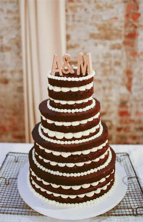 Ideias De Naked Cake Para Decorar Sua Mesa De Casamento Enoivado