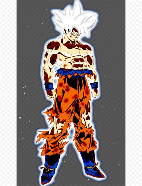 Goku Ultra Instinto Dominado Png Klipartz