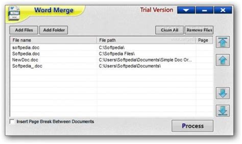 Ms Word Merge Tool 12 Download Review Screenshots