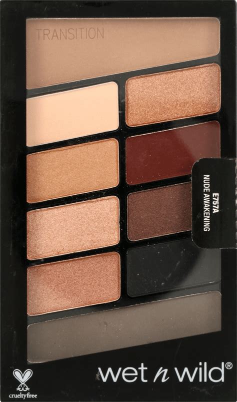 WET N WILD Coloricon Paleta Cieni Do Powiek Nude Awakening 1 Szt