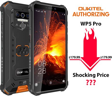 Анонс Oukitel WP5 Pro апгрейд недорогого смартфона броневичка Мир