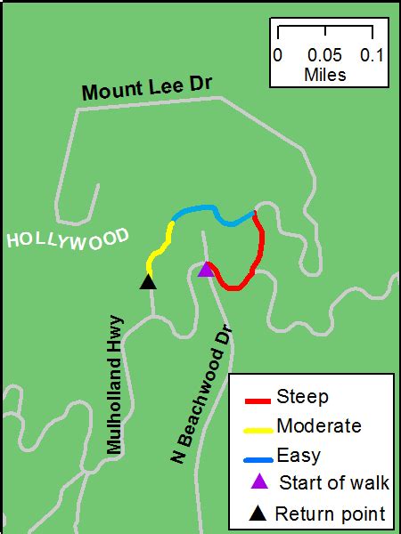 Movement and Maps: Hollywood Sign Hike