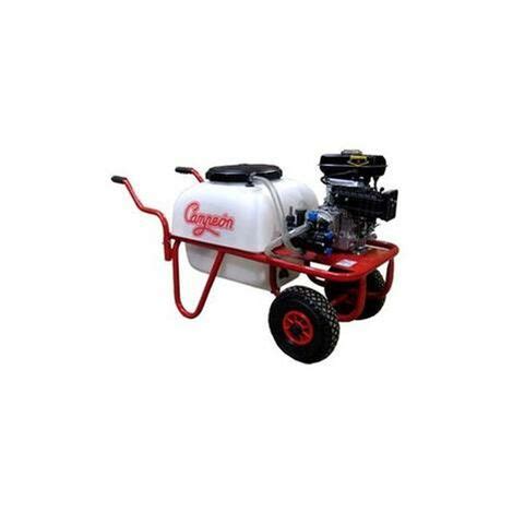 Pulvérisateur thermique 2 5 CV 50 litres sur chariot 2 roues pneumatiques