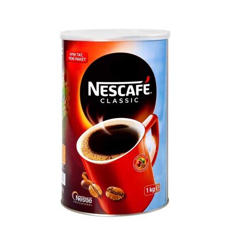 Nescafe Classic Klasik Sade 1 Kg Teneke Fiyatları Ve Modelleri Pazarama