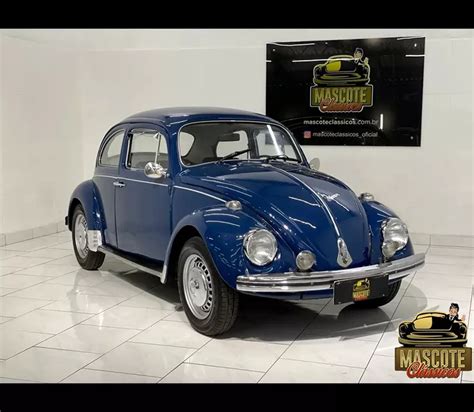 Fusca Azul Arara O Fusc O Em Uma Das Cores Mais Emblem Ticas