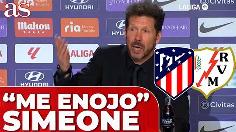 El Enfado Monumental De Simeone Por El Calendario Antes Del Athletic