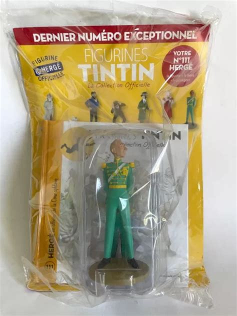 FIGURINE TINTIN HERGÉ en officier de la cour Syldave collection