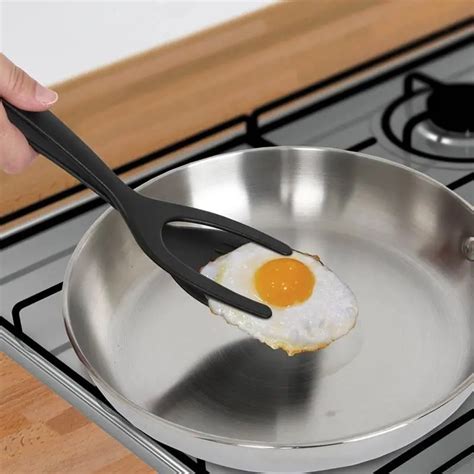 Egg Spatula Perfect Pancake Spatula 2 IN 1 Grip and Flip Spatula ...