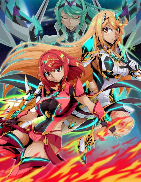 Artstation Pyra And Mythra