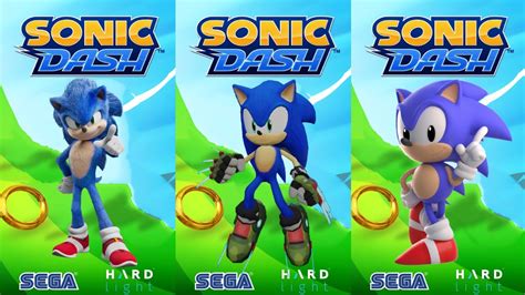 Sonic Dash Sonic Prime Boscage Maze Sonic Vs Classic Sonic Vs Movie