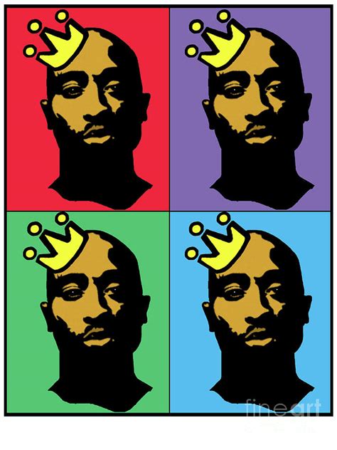 Hip Hop Icons Tupac Shakur Digital Art by Stanley Slaughter Jr - Fine ...