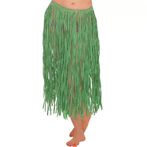 Adult Green Grass Skirt Party City