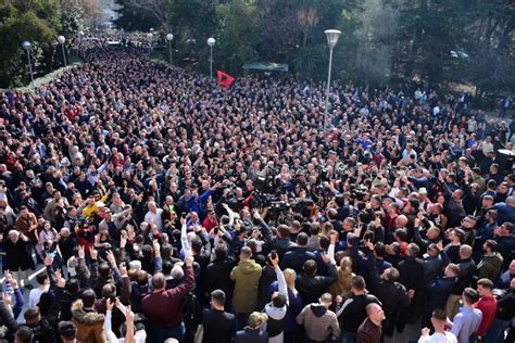 Albanias Democracy Hangs By A Thread As Opposition Quits Parliament