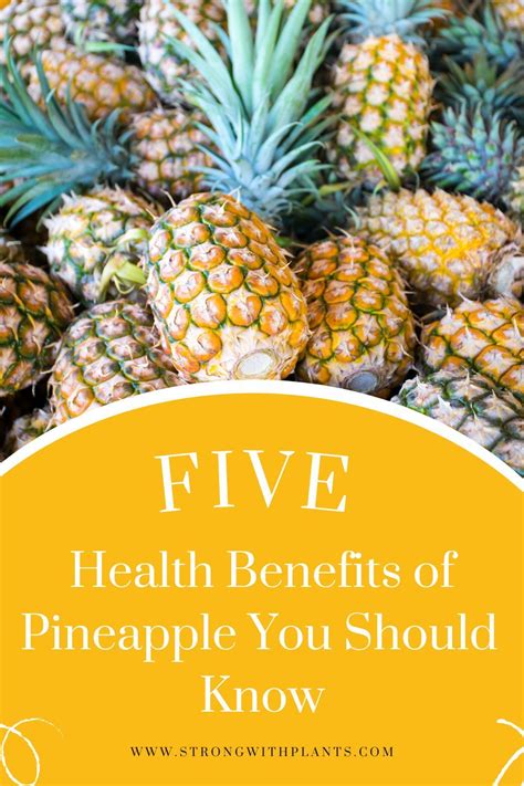 Pineapple health benefits – Artofit