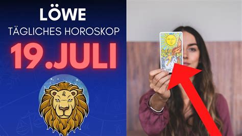 Gro E Berraschung Horoskop L We Juli Youtube