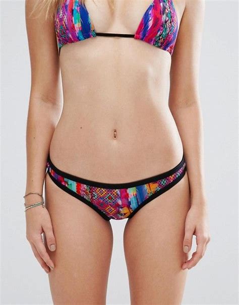 Seafolly Mexican Summer Scuba Hipster Bikini Bottom ASOS Bikinis