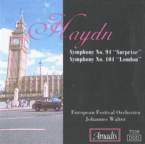 Haydn Symphonies Nos 94 Surprise And 104 London Album By