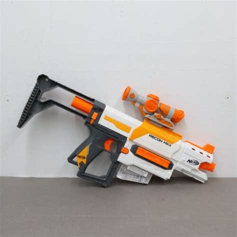 Nerf Modulus Recon MKII Blaster Gun With Stock Scope And Barrel