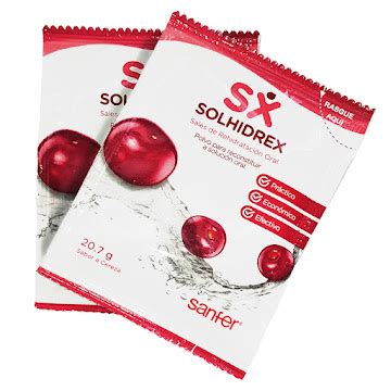 Solhidrex Sales De Rehidrataci N Oral Cereza Sanfer Sobre X Gr