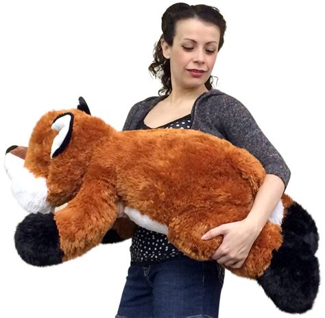 Buy Big Plush Huge Stuffed Fox 36 Inches Soft Premium Quality Large ...