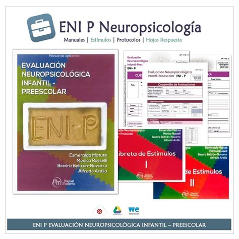 ENI P Evaluación Neuropsicológica Infantil Preescolar