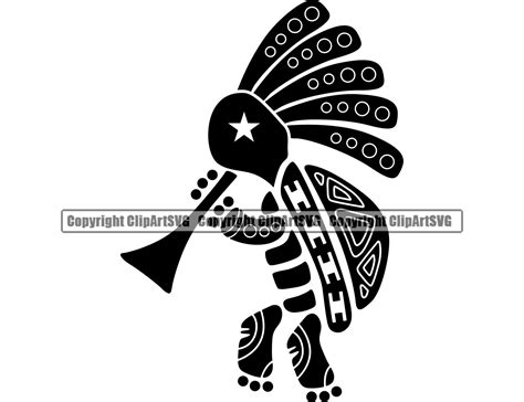 Taino Symbols Turtle