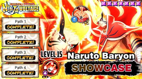 400 Naruto Baryon Lv 15 Ex Ultimate Showcase Solo AM Gameplay