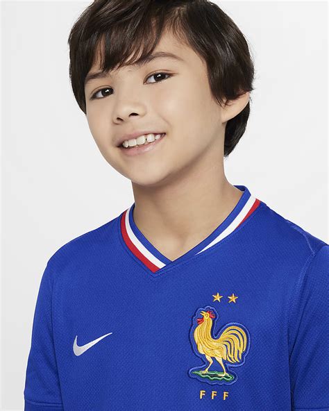 Camisola De Futebol De Réplica Nike Dri Fit Do Equipamento Principal Stadium Fff Kylian Mbappé