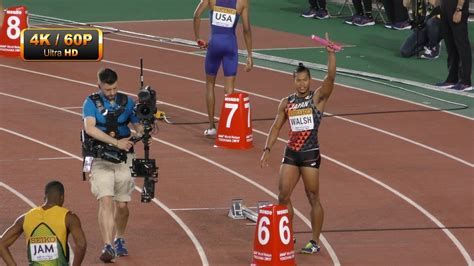 Men S 4x400m Final World Relays Yokohama 2019 4k 世界リレー Youtube