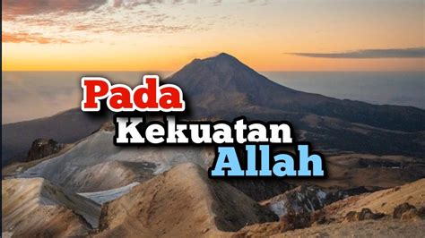 Pada Kekuatan Allah Renungan Dan Doa Pagi Suara Injil Youtube