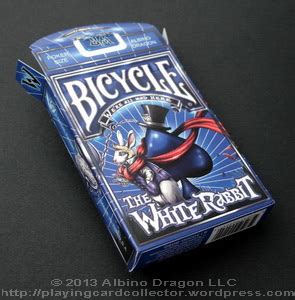 Kickstarter Bicycle The White Rabbit Playing Cards By Albino Dragon