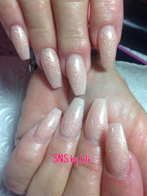 Sns Dipping Powder Nails By Lili Sns Nails Stiletto Nails Nail