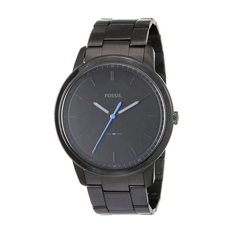 Fossil Men S Minimalist Stainless Steel Slim Casual Quartz Watch Geewiz