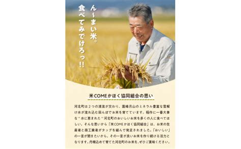 【令和6年産米】2025年1月中旬発送 特別栽培米 つや姫 20kg（5kg×4袋）山形県産 【米comeかほく協同組合】 山形県河北町