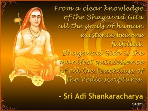 Educational Quotes Of Adi Shankaracharya - Quotes for Mee