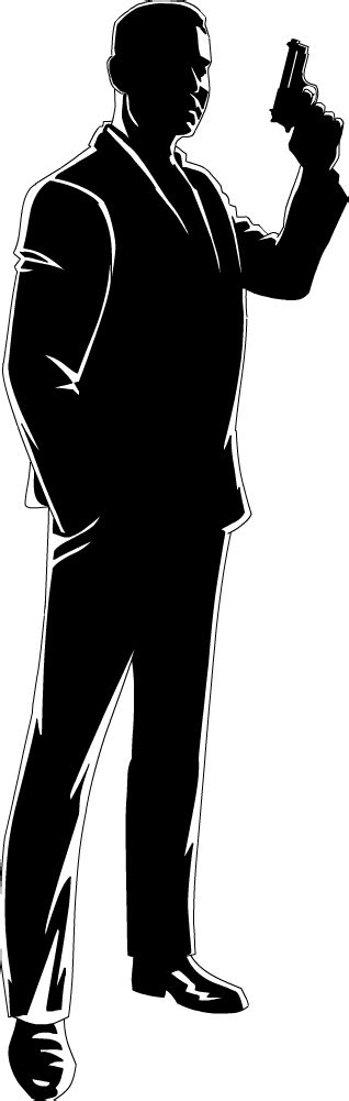 James Bond Silhouette Png