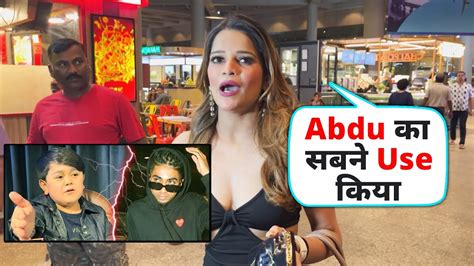 Archana Gautam Takes A Dig At Abdu Rozik And MC Stan Fight YouTube