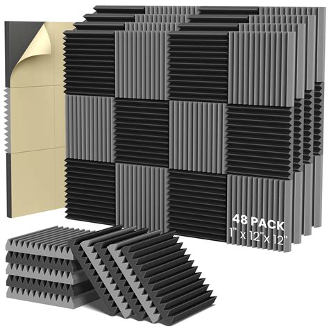 Snapklik Pack Acoustic Panels Self Adhesive X X Quick