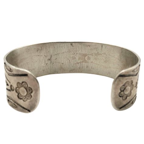 Navajo Silver Bracelet - Michael D. Higgins