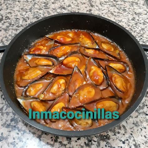 Inmacocinillas MEJILLONES EN SALSA DE TOMATE