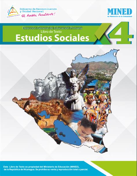 Libro De Estudios Sociales 4 Cuarto Grado Nicaragua